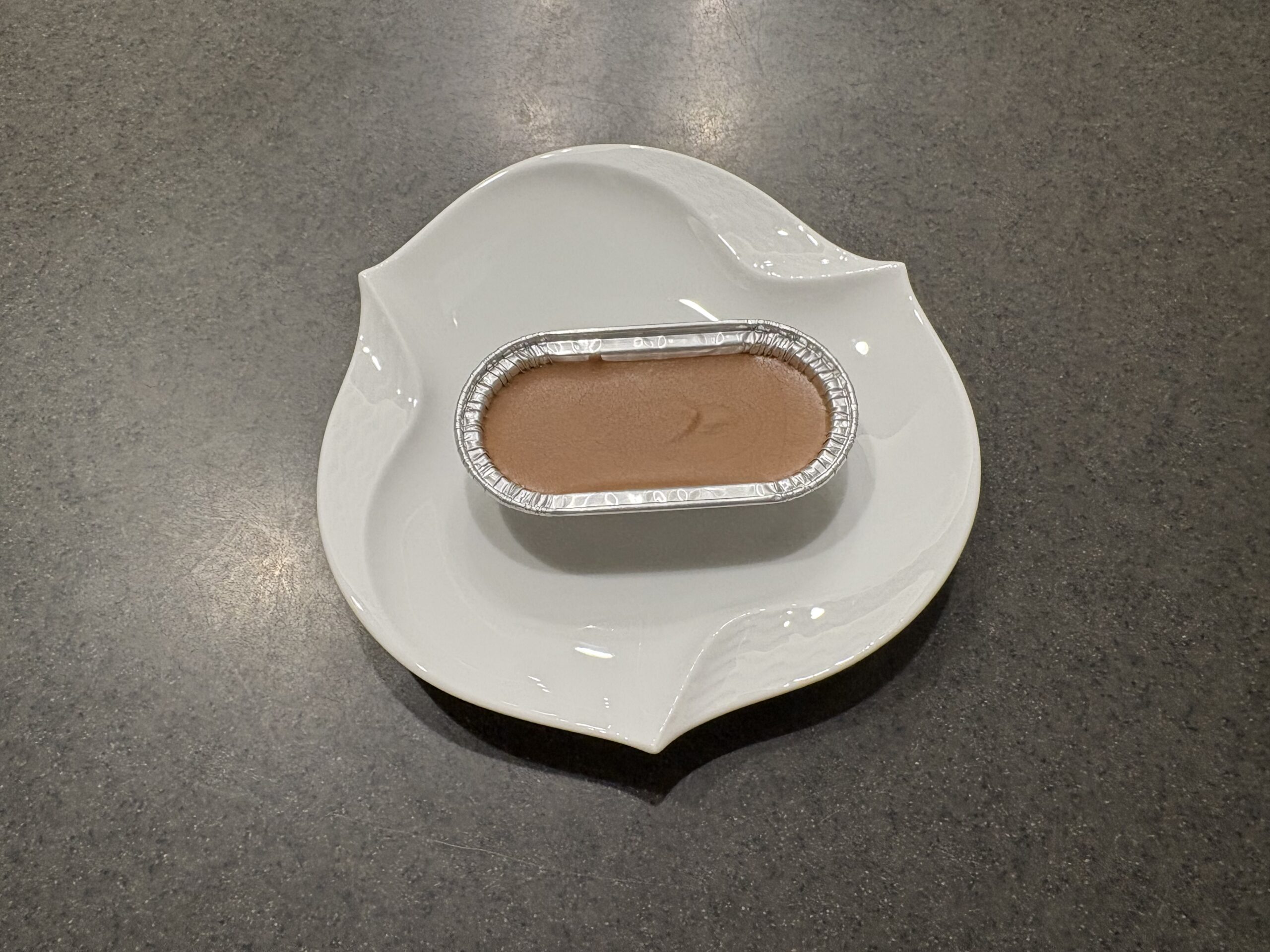 濃厚チョコレートムースの完成品